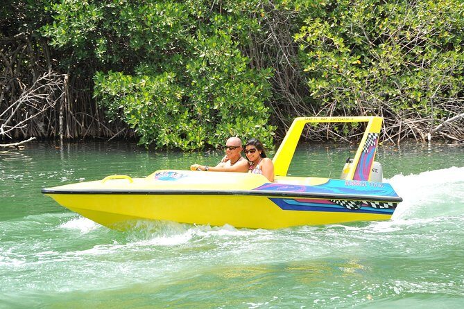 Jungle Tour with Snorkel in Cancun - The Nichupte Lagoon Boat Ride: Mangroves, Open Water, and Control