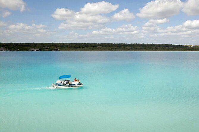 Laguna Grill - Private Boat with on-board BBQ and Drinks Included - Cenote de la Bruja: over 100 meters down, and worth the careful swim