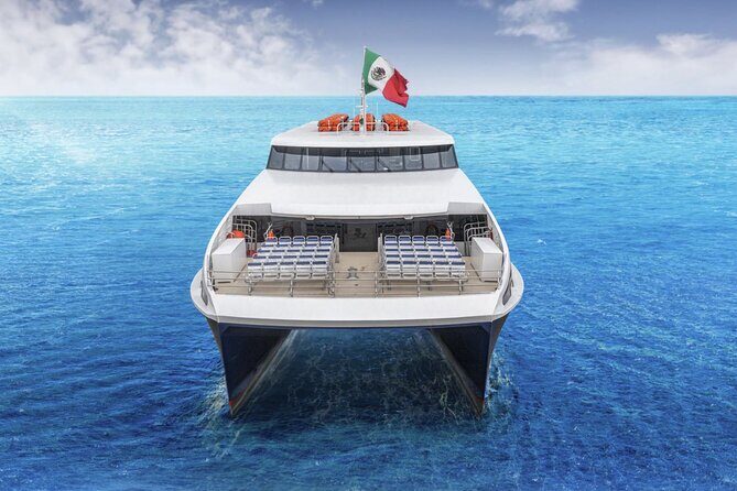 Luxury FERRY Xcaret: From Cancun to Isla Mujeres - Pets welcome: a ferry option for people traveling with animals