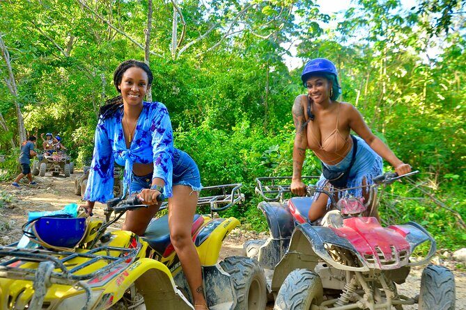 Maya Adrenaline Tulum: Cenote + 5 Ziplining + ATV Adventure - Cenotes Labnaha & Eco Park: Sacred Swim, Ladder Entry, and the Cold-Water Test