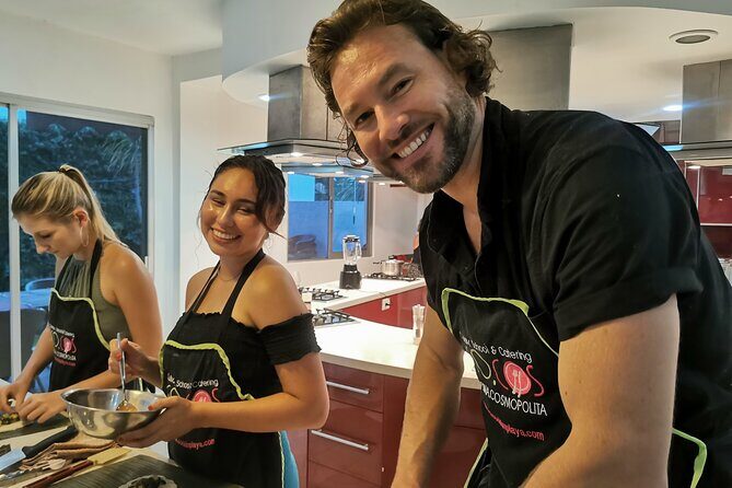 Mexican Cooking Class 1 or 3 Courses Tequila and Mezcal Tasting - The Sauce School: Peppers, Achiote, Xnipec, and Mole