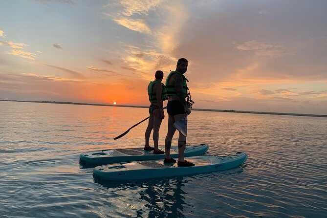 Paddleboarding and/or kayaking tour at sunrise in the lagoon of Bacalar - Sunrise Lagoon Hours: The Magic Is in the Timing