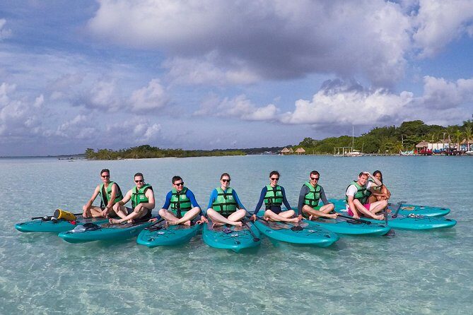 Paddleboarding and/or kayaking tour at sunrise in the lagoon of Bacalar - Cenote de la Bruja: What the Stop Adds to the Lagoon Paddling