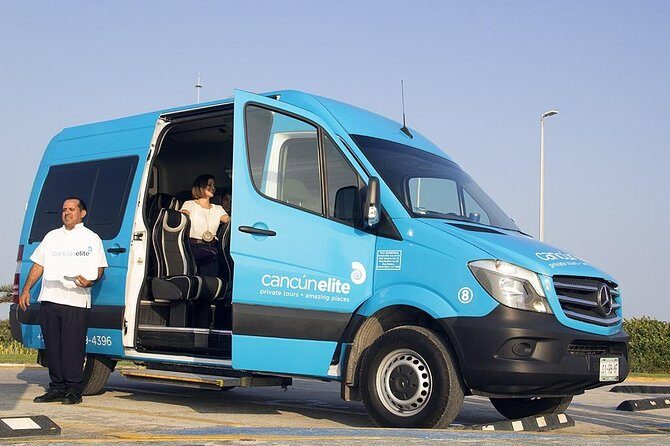 Private Cancun Airport Round Trip Transportation - Comfort onboard: cooler drinks and the right van for your group