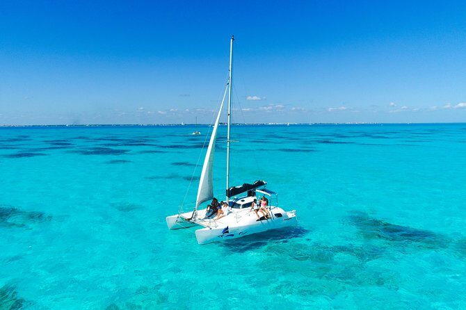 Private Catamaran from Cancun to Isla Mujeres for up to 13 People - 4 Hours vs 7 Hours: Picking the Right Day Length