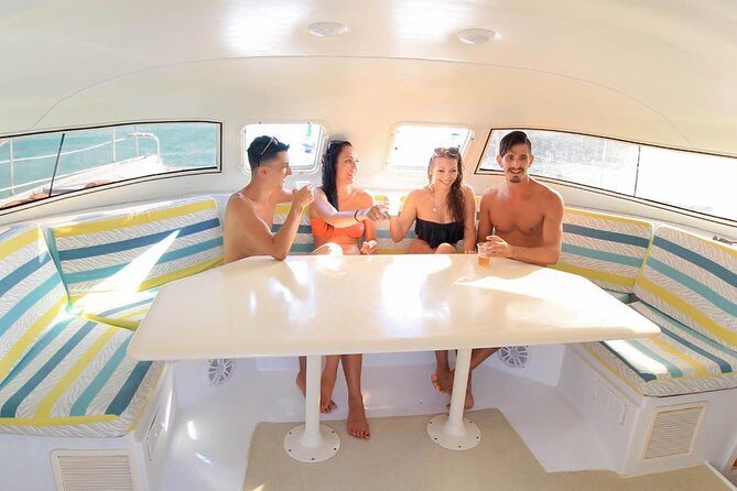 Private Catamaran from Cancun to Isla Mujeres | For up to 25 ppl - Private catamaran energy on the Cancun–Isla Mujeres route