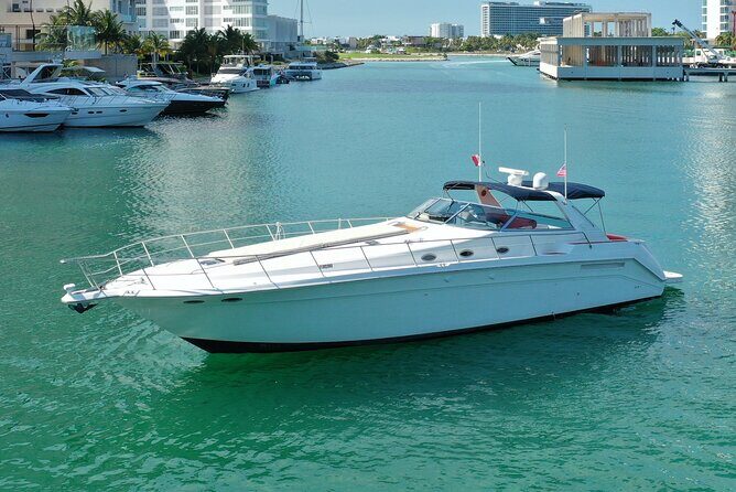Private Luxury Yacht 55FT Rental in Cancun - 8 Hours: Full-Feeling Island Day to Punta Sur and Back
