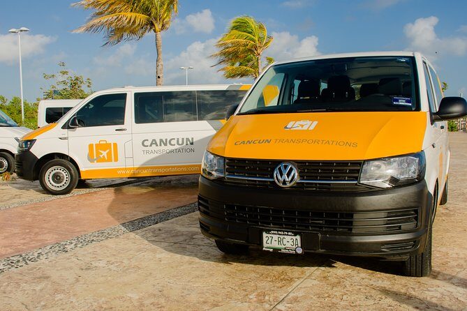 Private Transfer from Cancun Airport to Boulevard Kukulcan - The ride experience: private, air-conditioned, and built for small groups