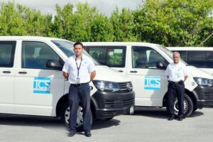 Private transfer round Cancun airport -Playa del Carmen - airport. - Where to find your driver: the Cancun Airport pickup zone