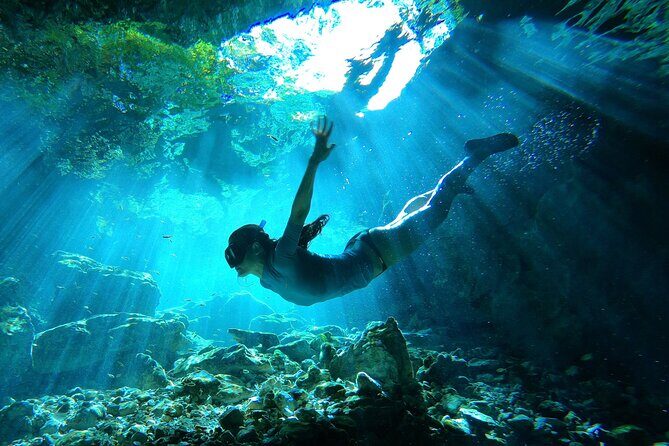 Ride to a life changing cenotes tour - Why Biking From Chemuyil Changes the Cenote Day