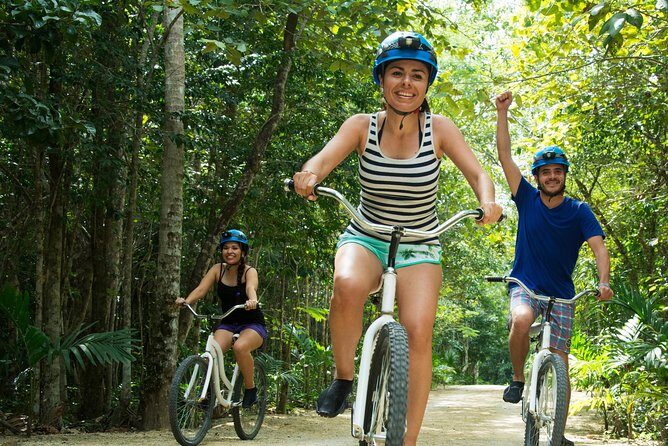 Rio Secreto Plus: Classic Tour, Bycicle, Rappel & Ziplines - The underground cave experience: formations, swimming, and no phones