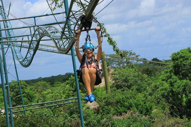 Selvatica Adventure Park ATV and Ziplines in Cancun and Riviera Maya - Stop 5: Private cenote swim, the built-in reset