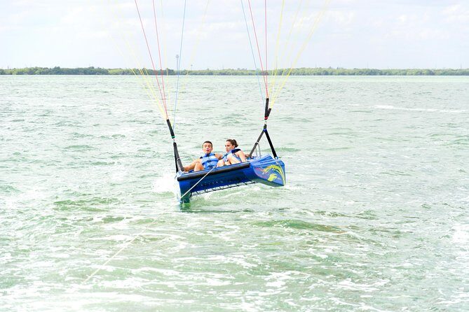 Skyrider Parasailing Tour with Panoramic View of Cancun - Comfort and Family Fit: kids over five and first-time nerves