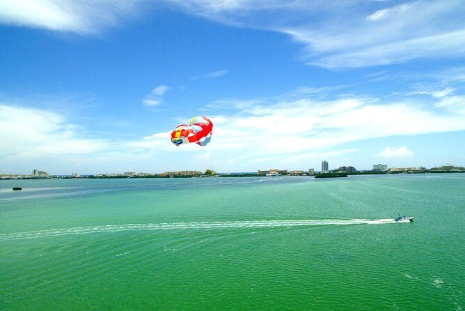 Skyrider Parasailing Tour with Panoramic View of Cancun - Nichupte Lagoon Views: what you’ll actually see 200–330 feet up