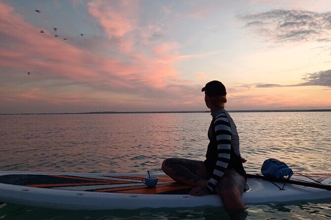 Sunrise on Paddleboard with breakfast in the lagoon of 7 colors - Bird Island Stop: Nature Time Without the Hustle