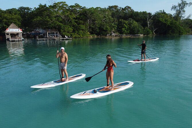 Sunrise on Paddleboard with breakfast in the lagoon of 7 colors - Safety, Ecosystem Care, and the Flor Factor