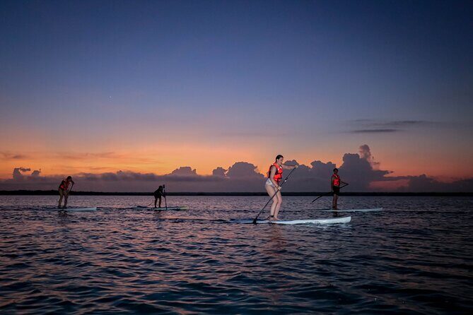 Sunrise Paddle Quest: Embrace the Dawn on Bacalar's Waters - Black Cenote pause: sunrise photos, fruit breaks, and an easy moment to reset