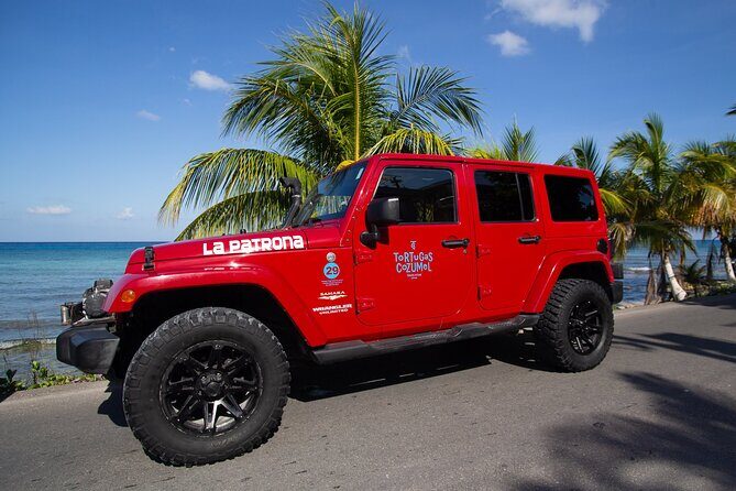 The Original Jeep Tour Revamped by Tortugas Cozumel® (Private) - Pickup from hotel or port with a mobile ticket