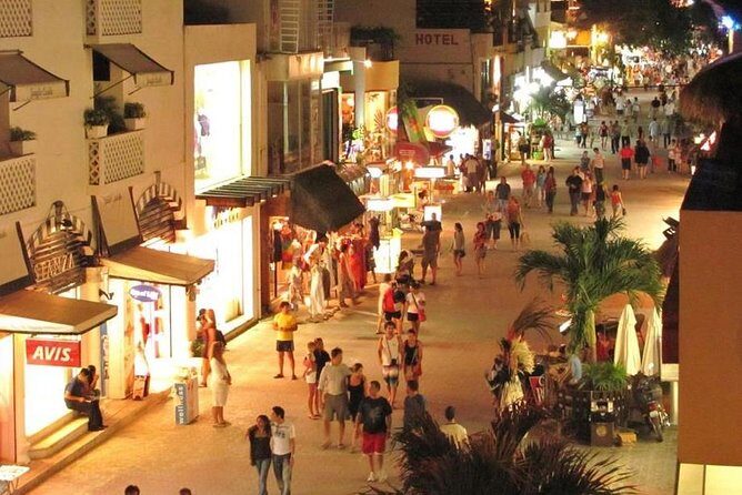 Tulum, Coba, Playa Del Carmen and Cenote Tour with Tickets - A Long Day Map: Tulum, Coba, Cenote, and Playa del Carmen