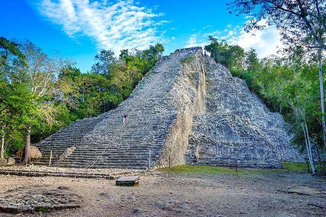Tulum, Coba, Playa Del Carmen and Cenote Tour with Tickets - Coba Ruins, Buffet Lunch, and the Tricycle Choice