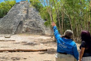Tulum & Coba with Cenote, Cave Exploration, Lunch & Tastings - Cobá’s jungle city and Nohoch Mul: the day’s big climb energy