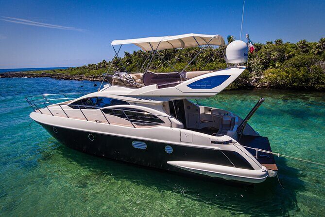 Tulum Luxury Escape – 4h All Inclusive on 43' Private Yacht - Getting to the dock at Puerto Aventuras without wasting time