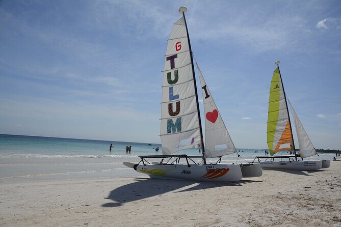 Tulum: Snorkeling and Private Sailing Tour - Private catamaran + reef time in 1h15