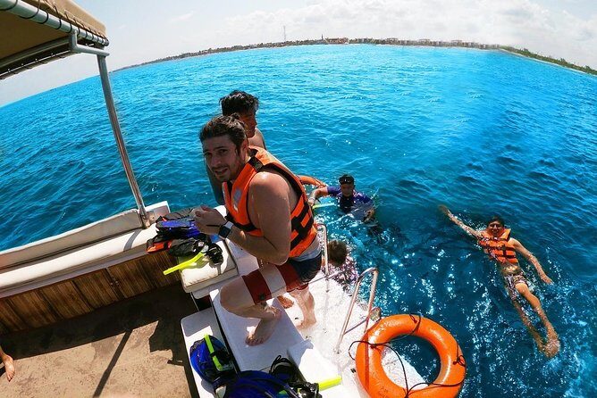 Ultimate 5x1 Combo with ATV, Ziplines, Cenote & Reef Snorkeling - Cenote Verde Lucero: a cool swim break in the jungle
