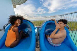 Xel-Ha Tickets with Transportation included - The Cancun hotel pickup flow: easy in, share the bus, then relax
